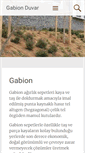 Mobile Screenshot of gabionduvar.com