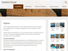 Tablet Screenshot of gabionduvar.com